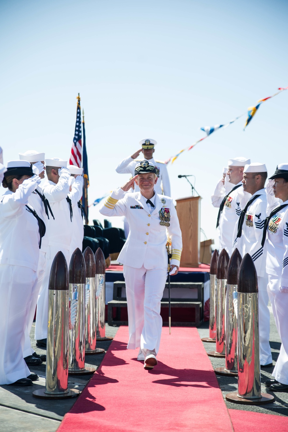 Change of command ceremony