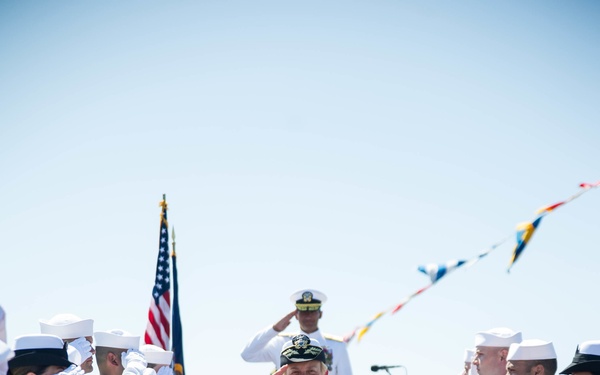 Change of command ceremony