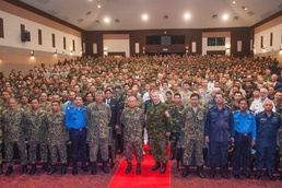 Chief of defense wraps up Exercise Keris Aman 2015
