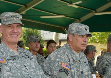 Patch ceremony for BG Kenneth H. Moore, Jr.Caserma Ederle, Vicenza, Italy
