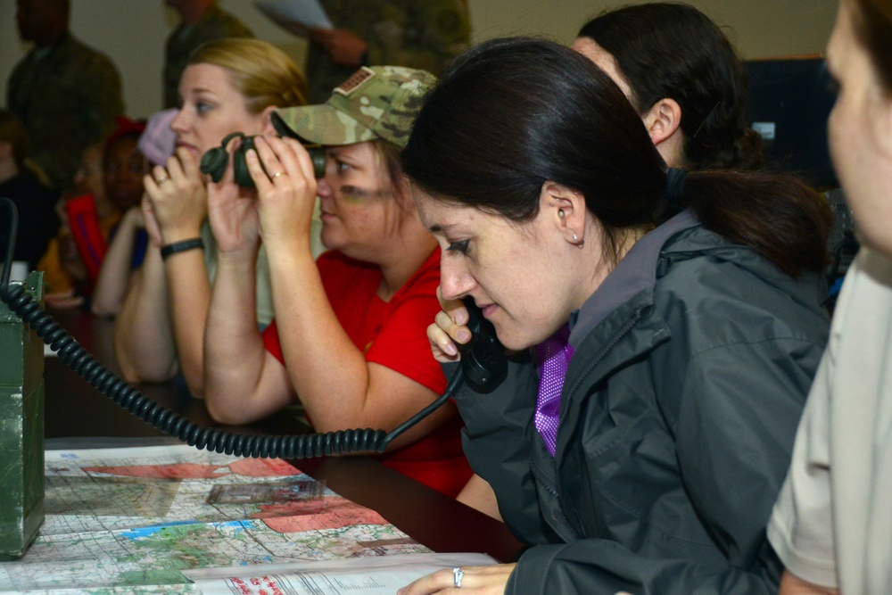 Fires squadron conduct a spouse Spur Ride