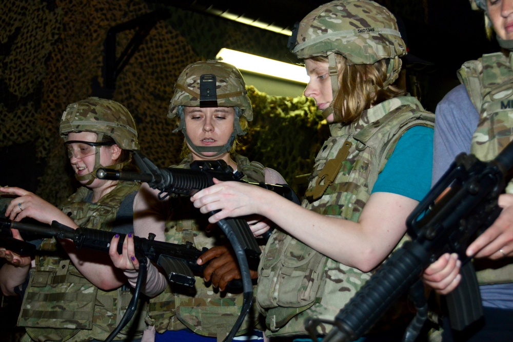 Fires squadron conduct a spouse Spur Ride