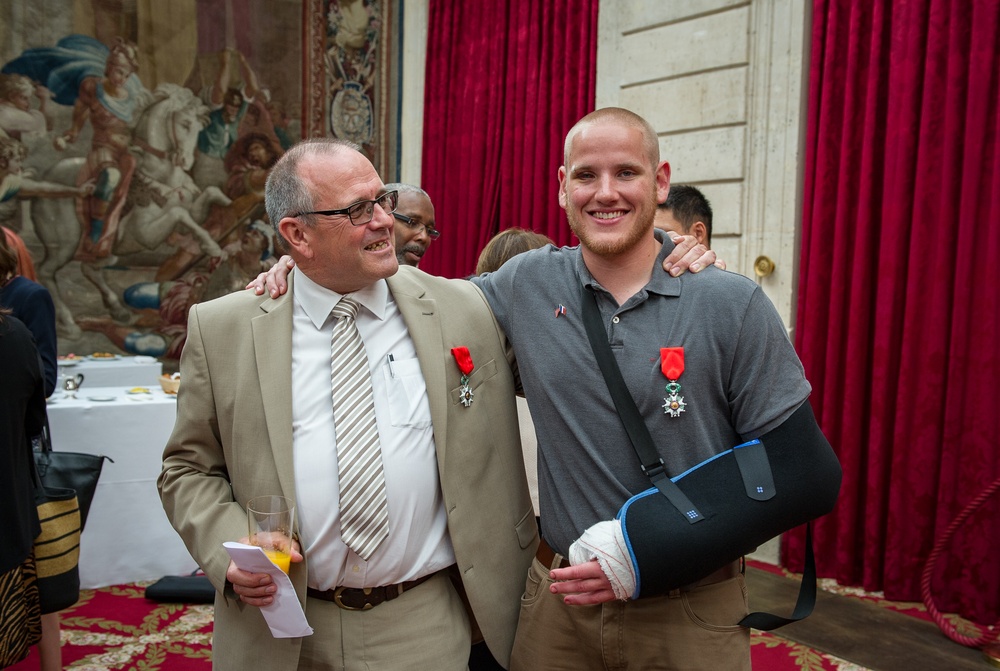 Four heroes awarded Legion of Honor