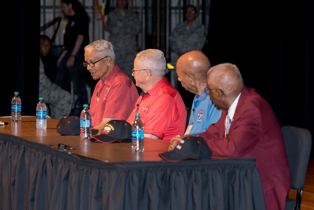 Tuskegee Airmen highlight WWII experiences