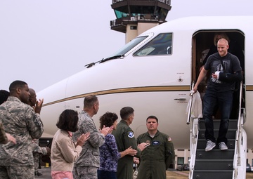 US service members who foiled train attack receive 'heroic welcome' at Ramstein