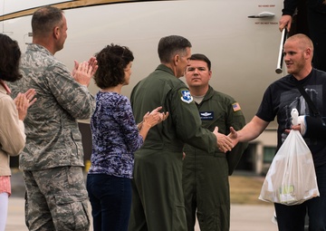 US service members who foiled train attack receive 'heroic welcome' at Ramstein