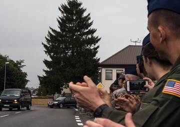 US service members who foiled train attack receive 'heroic welcome' at Ramstein