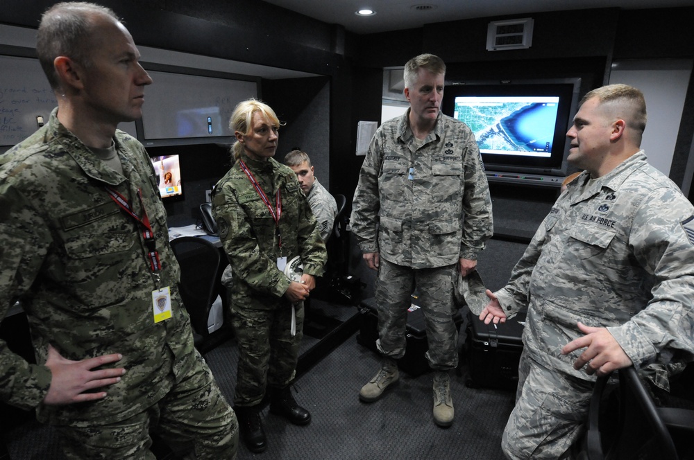 148th Fighter Wing trains with Mobile Emergency Operations Center