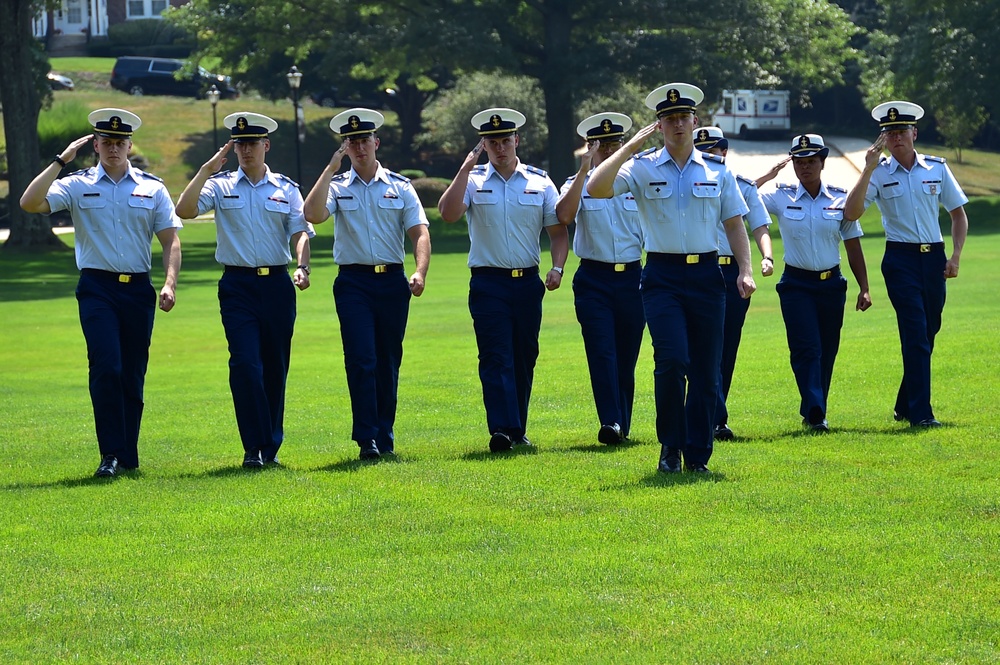 USCGA ceremony marks end of 'Swab Summer'