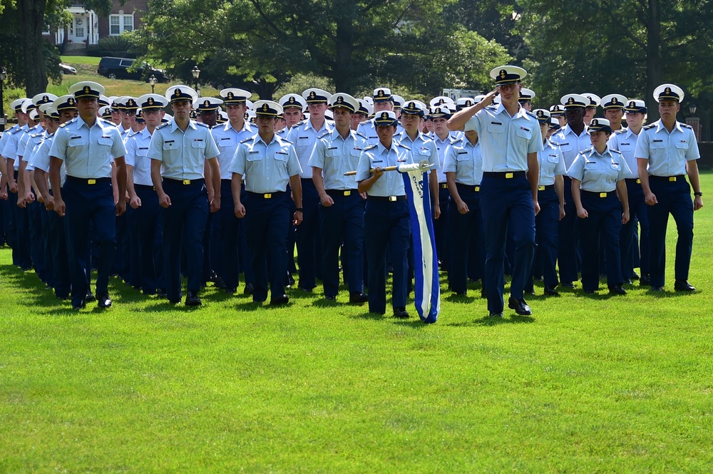 USCGA ceremony marks end of 'Swab Summer'