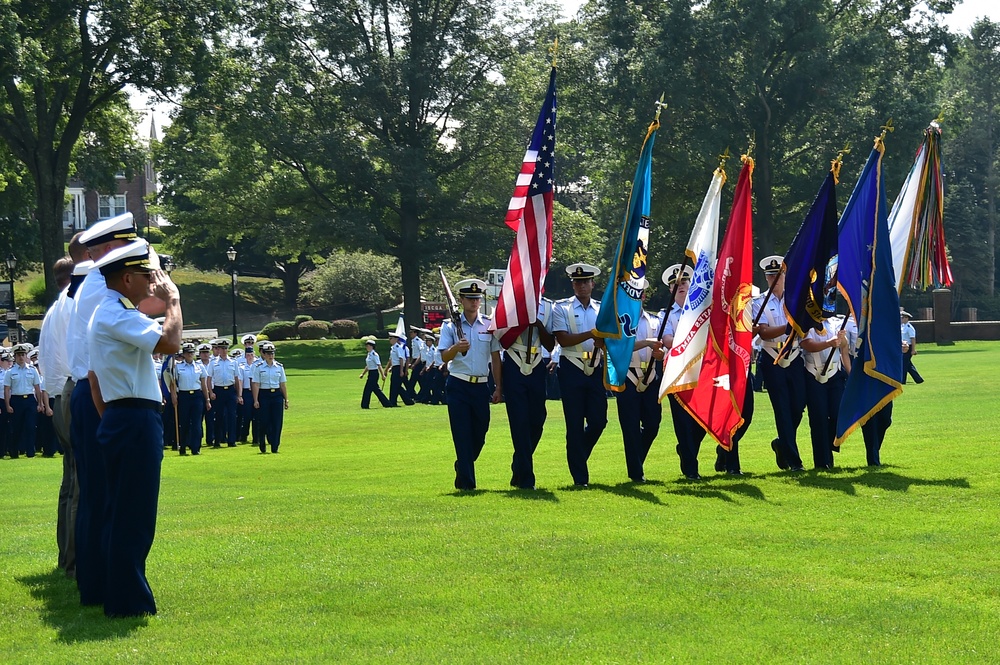 USCGA ceremony marks end of 'Swab Summer'