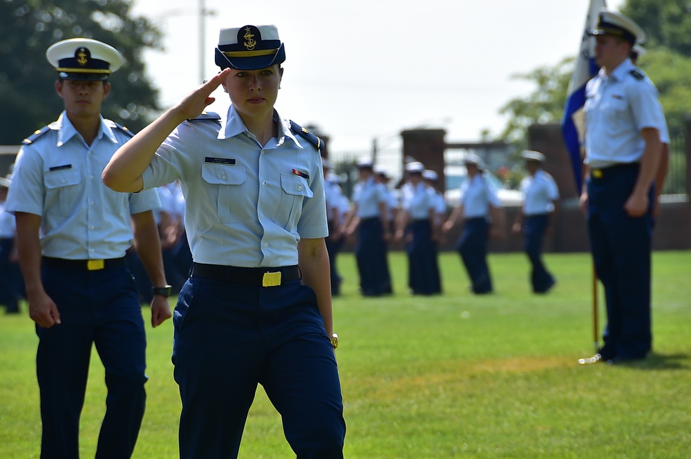 USCGA ceremony marks end of 'Swab Summer'