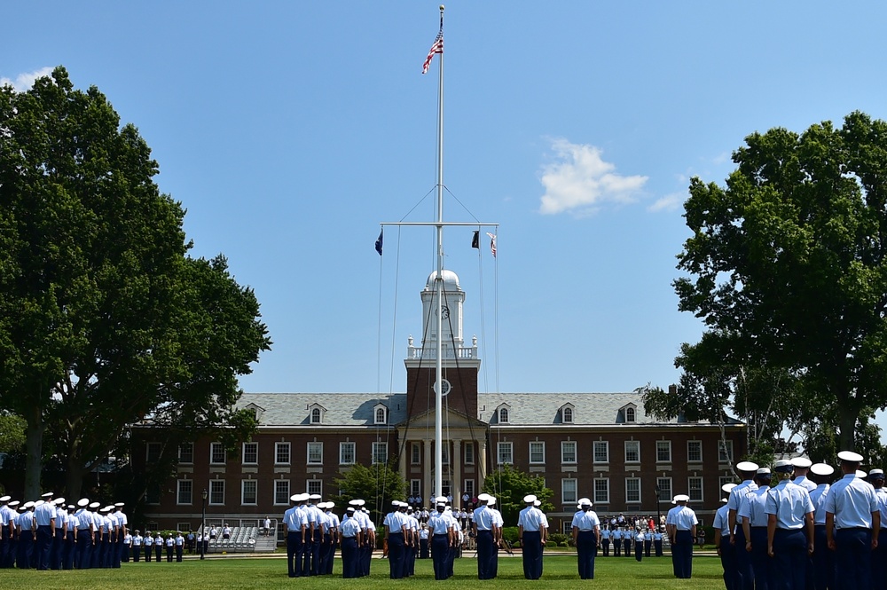 USCGA ceremony marks end of 'Swab Summer'