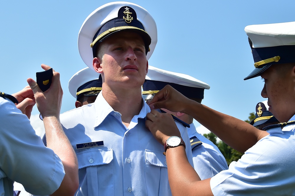 USCGA ceremony marks end of 'Swab Summer'