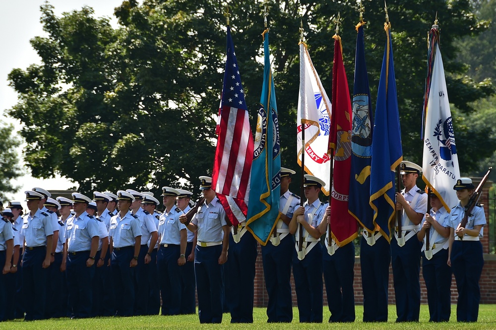 USCGA ceremony marks end of 'Swab Summer'