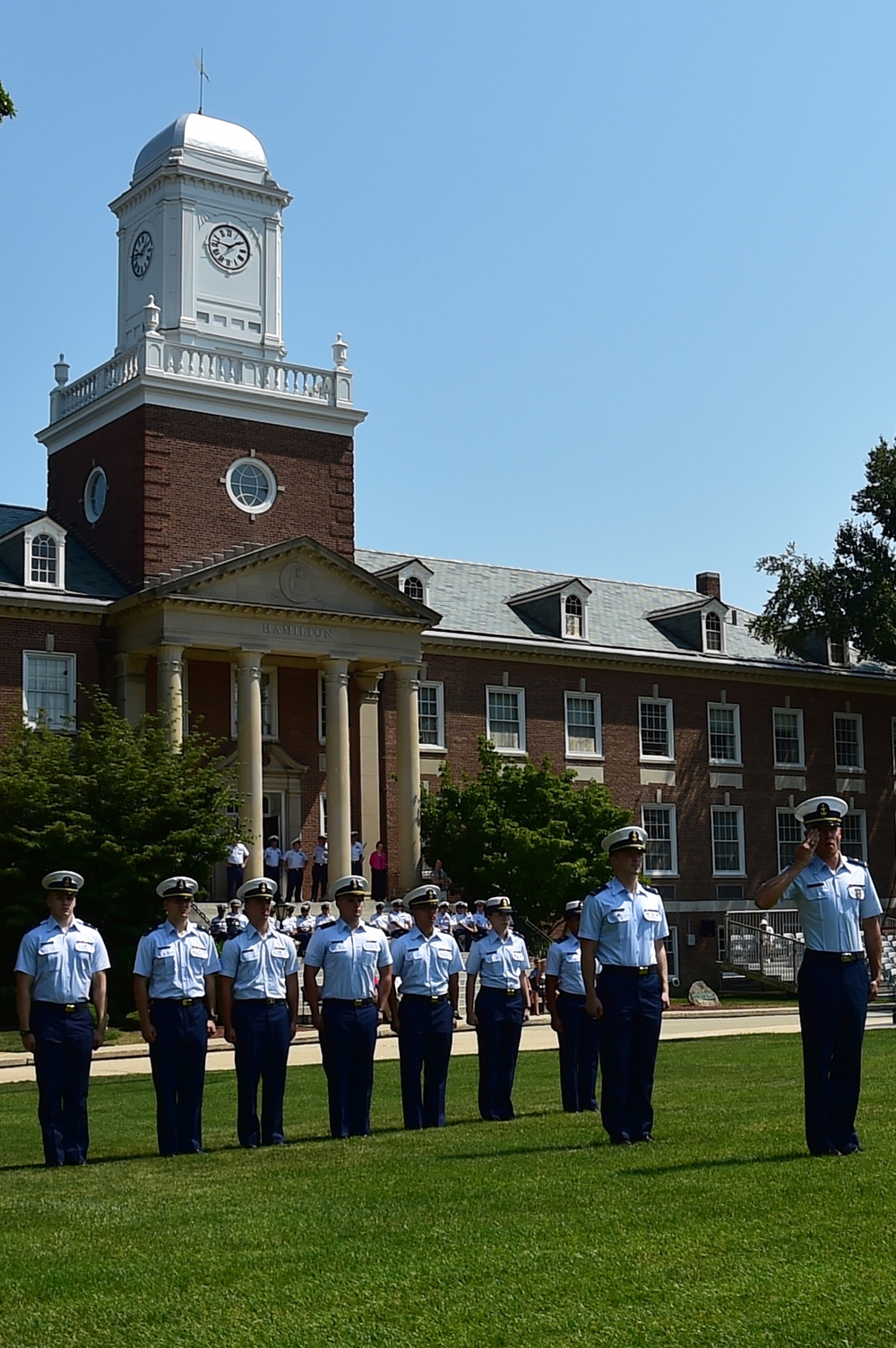 USCGA ceremony marks end of 'Swab Summer'