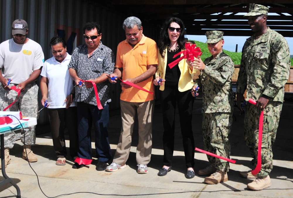 Palau ribbon-cutting ceremony