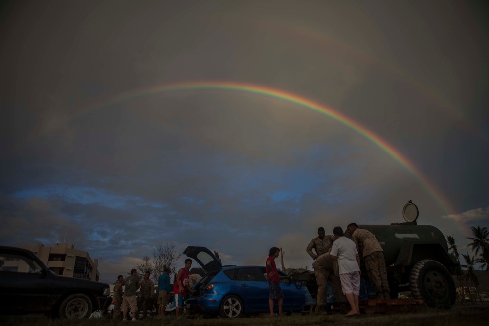 Marines complete typhoon relief mission in Saipan
