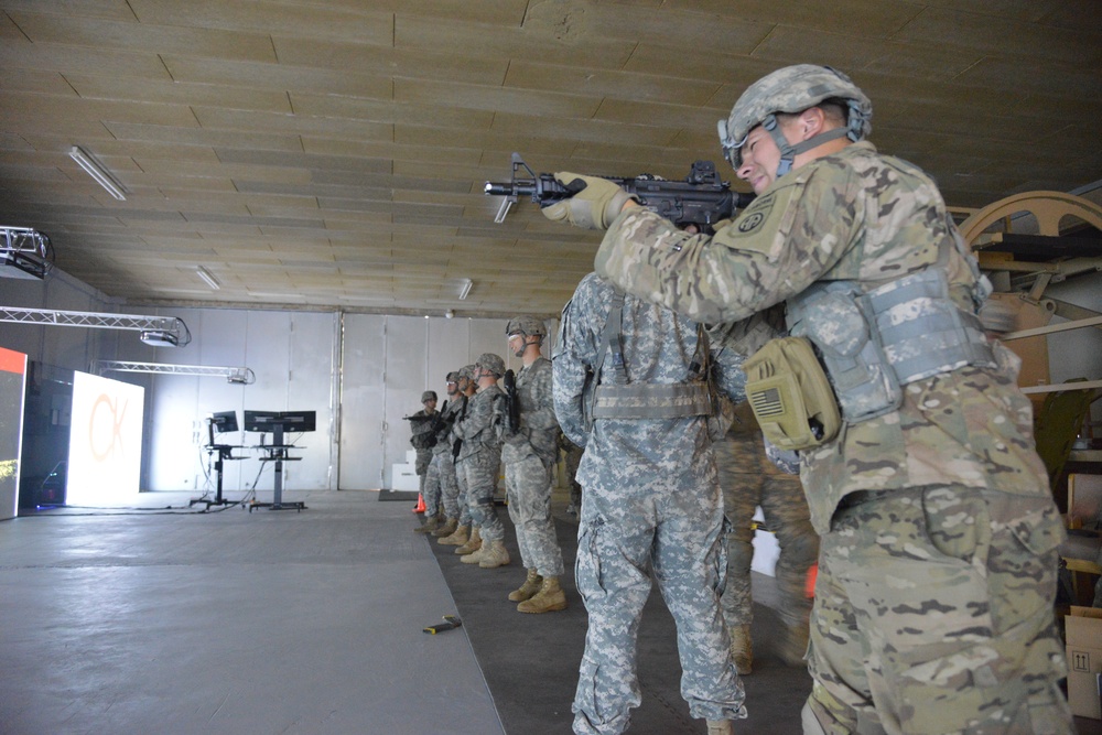 Reflexive fire training