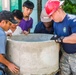 Navy Seabees and Air Force engineers renovate children's center during Pacific Partnership 2015