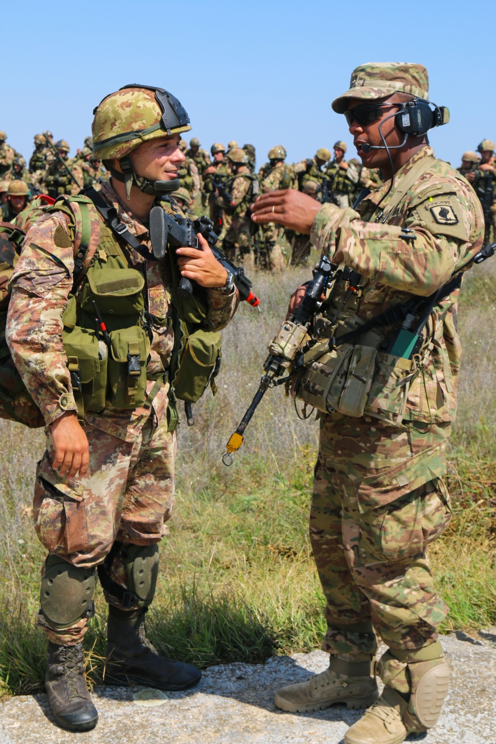 US, Italian troops occupy airfield for Swift Response 15