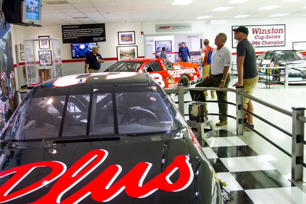 Fort Bragg service members tour Richard Childress Racing Campus