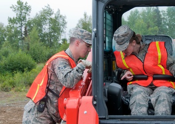 Alaska mission support air guardsmen participates in training exercise