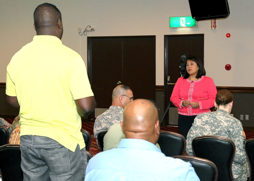 Assistant Secretary of the Army for Manpower and Reserve Affairs visits Camp Zama, Japan