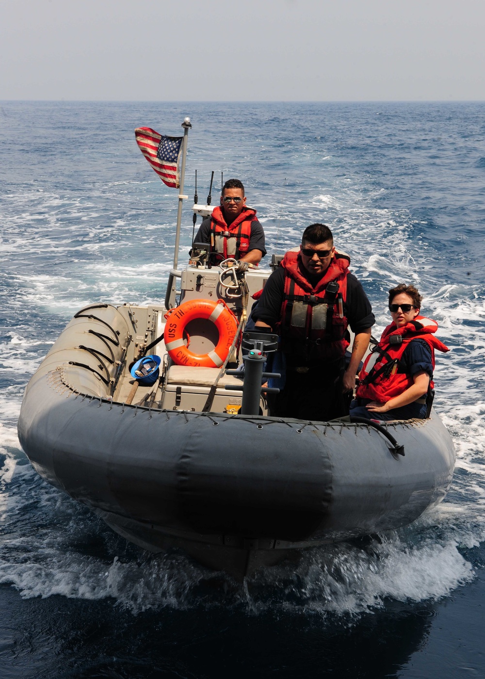 USS Theodore Roosevelt action