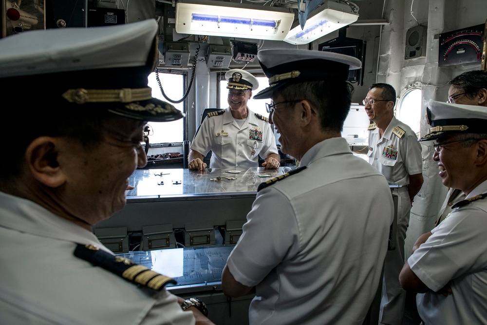 USS Ronald Reagan action