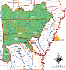 Little Rock District Map