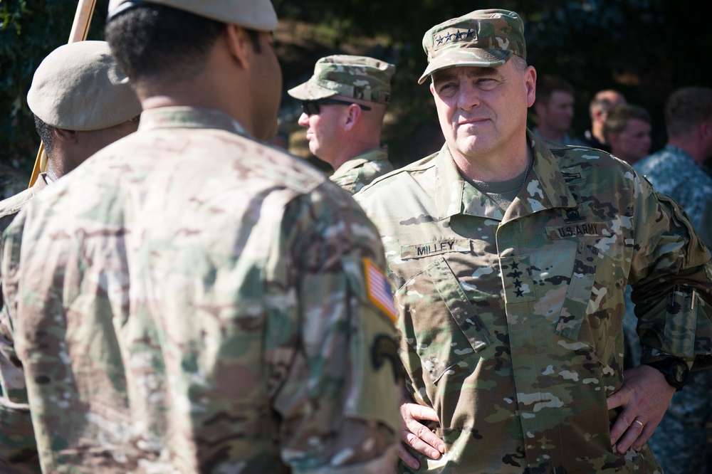 Army chief of staff attends Ranger School Graduation