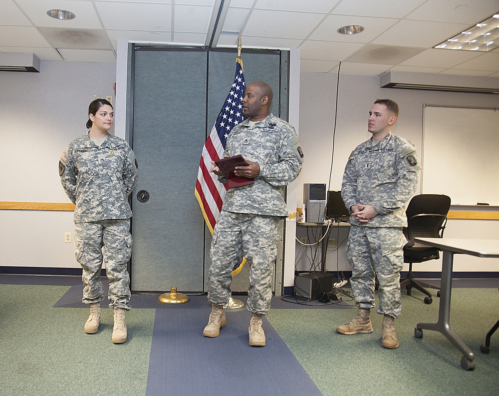 55th Signal Company (Combat Camera) award ceremony