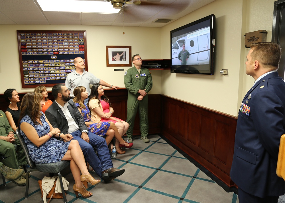 Aircraft and Heritage Room dedication