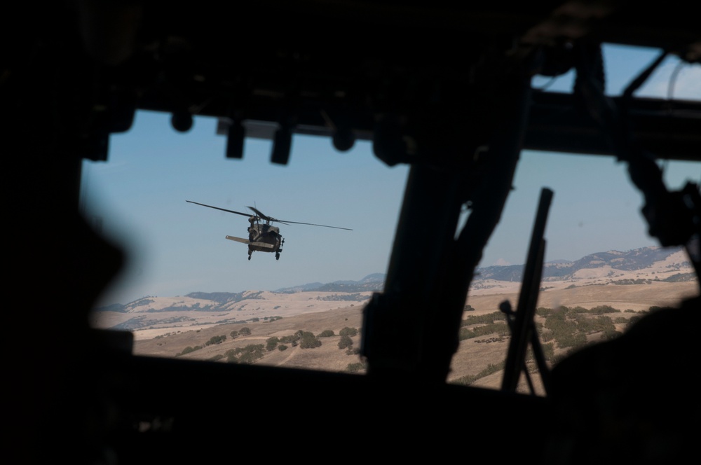 1-140th Aviation conducts air assault with 1-184th Infantry