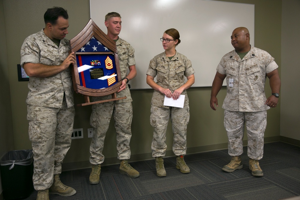 Combat Center honors 30 years of faithful service