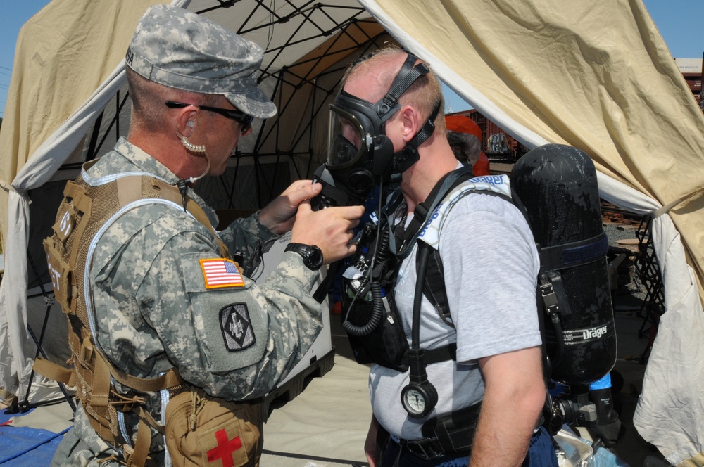 54th Civil Support Team (CST) participates in Vigilant Guard 2015