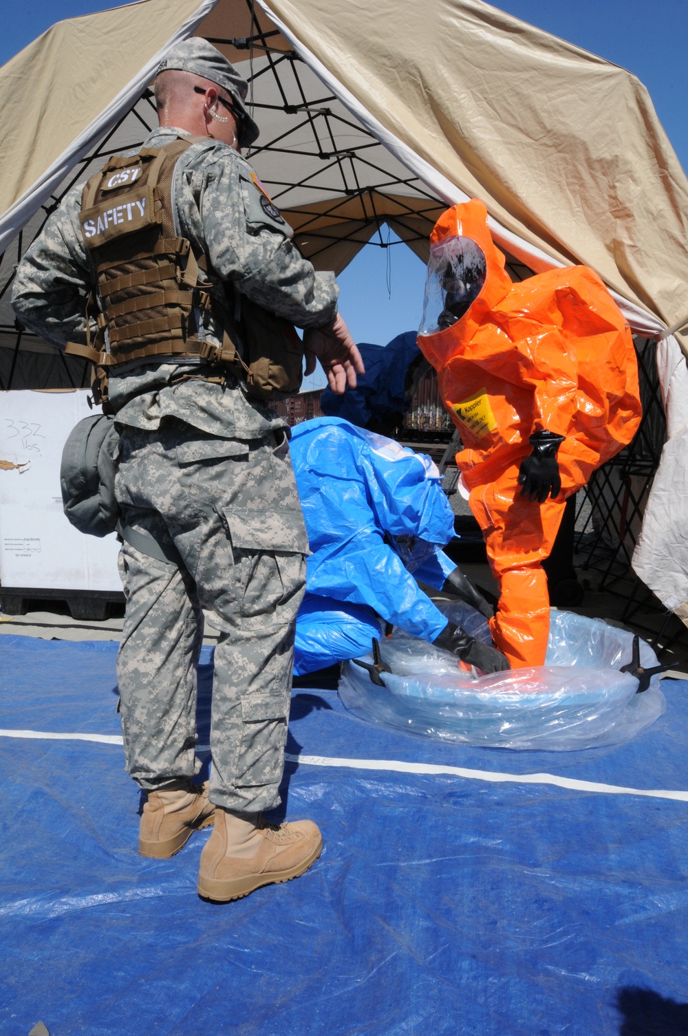 54th Civil Support Team (CST) participates in Vigilant Guard 2015