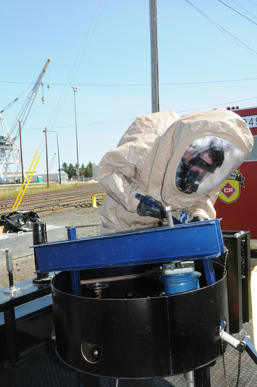 54th Civil Support Team (CST) participates in Vigilant Guard 2015