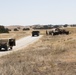 HHC 40th CAB troops convoy at Camp Roberts