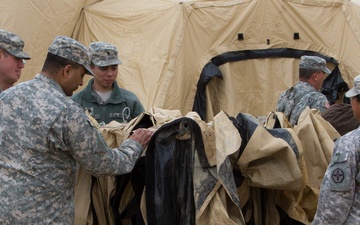 364th ESC takes down a tent