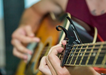 Combat Center musicians compete in talent show
