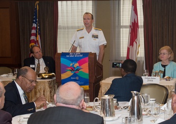 Detroit Navy Week Rotary Club luncheon