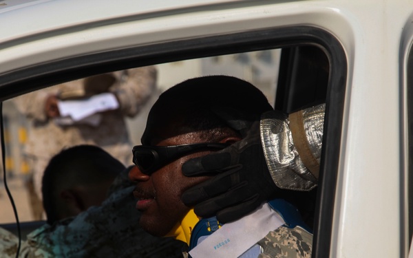 U.S. and Coalition medical personnel train through Mass Casualty Exercise