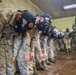 Marine recruits learn chemical warfare defense on Parris Island