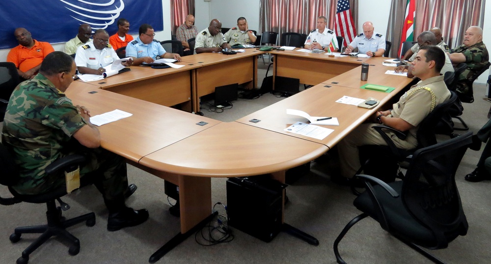 SD Guard, Suriname Armed Forces exchange strategic planning processes