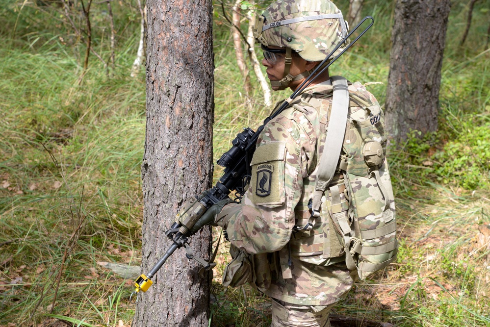 Squad live-fire exercise