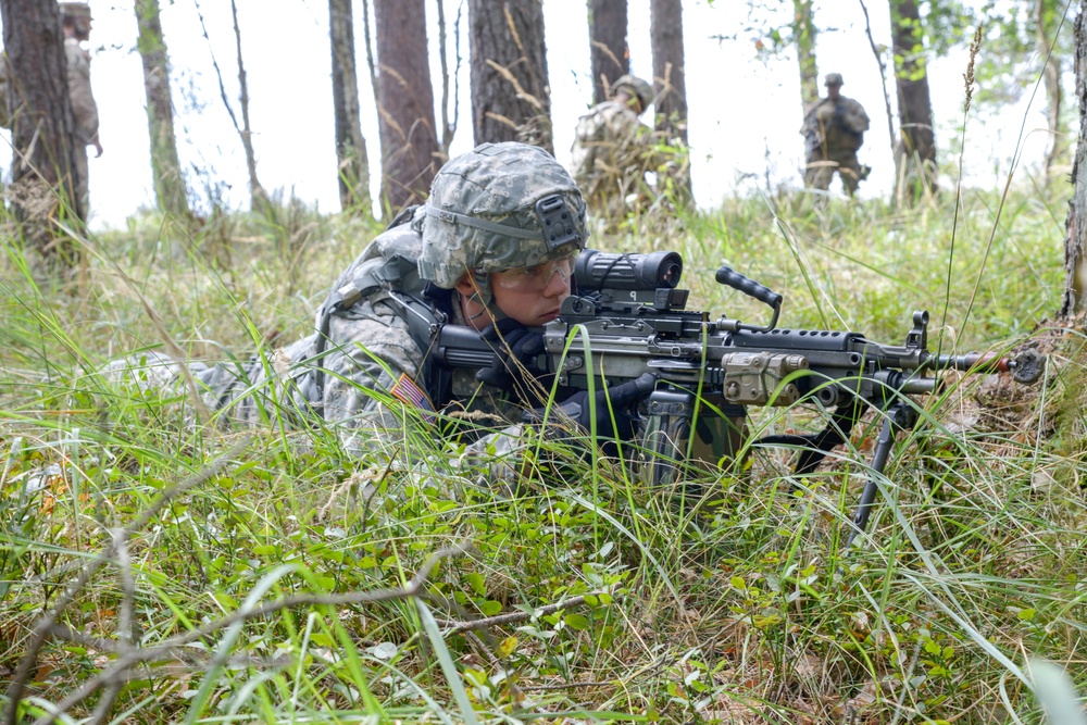 Squad live-fire exercise