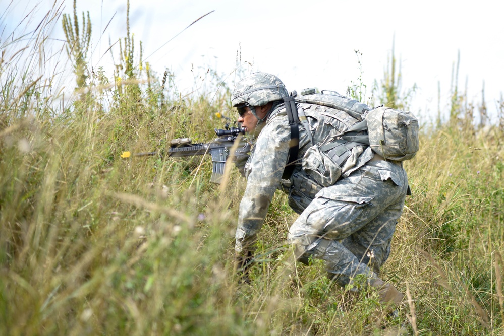 Squad live-fire exercise