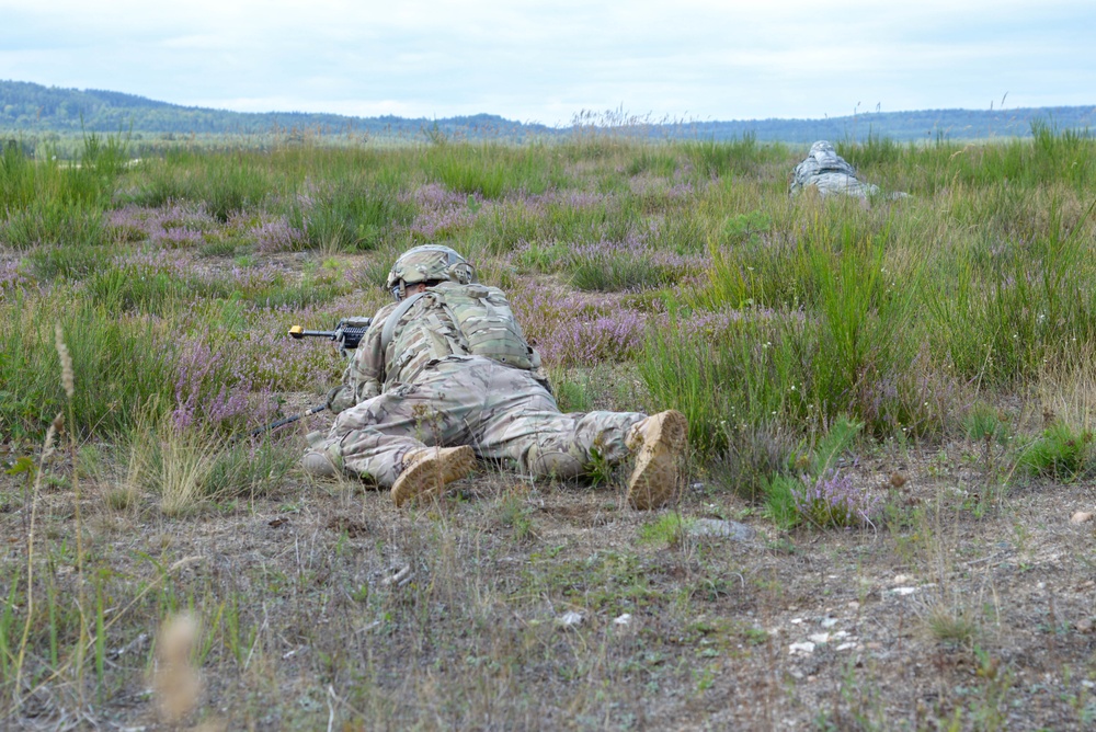 Squad live-fire exercise